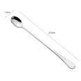 thumbnail image 2 of Labymos 9-inch Iced Tea Spoon Stainless Steel Long Handle Spoon Milkshake Spoon Coffee Stirring Spoon Titanium Plating, 2 of 8