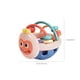 thumbnail image 3 of Pelota de agarre manual de goma suave para niños | Juguete sensorial masticable | Desarrollo de la motricidad fina | Juguete educativo táctil texturizado | Alivia el estrés al apretarlo y estira, 3 of 5