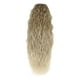 thumbnail image 1 of Pelucas con flequillo para mujer, peluca ondulada suelta con cordón, cola de caballo, cola de caballo, malla elástica, trenza natural y realista, hermosa cola de caballo con patrón de agua., 1 of 5