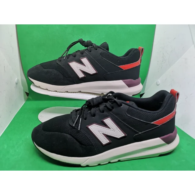 New Balance Mens 009 Training Shoes Black White MS009LA1 Sneakers Size 8 4E