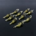thumbnail image 4 of 10pcs Shrimp Simulation, Yellow, 4 Cm, Soft Prawn Lure Bait Hook Tackle Bass Fishing Lures, 4 of 8