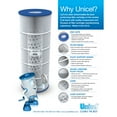 thumbnail image 5 of Unicel C-7472 Replacement 125 SqFt Pool Filter Cartridge, 163 Pleats, 5 of 5