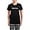 With Checker Pant, variant on CafePress - Jenius Women's Dark Pajamas - Women's Short Sleeve Print T-Shirt and Pants Dark Cotton Pajama Set