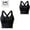 A Black, variant on Women's Yoga Sports Longline Bra Front Zip-Up Wide Straps Workout Bra Supportive Cross Back Running Underwear S-3XL