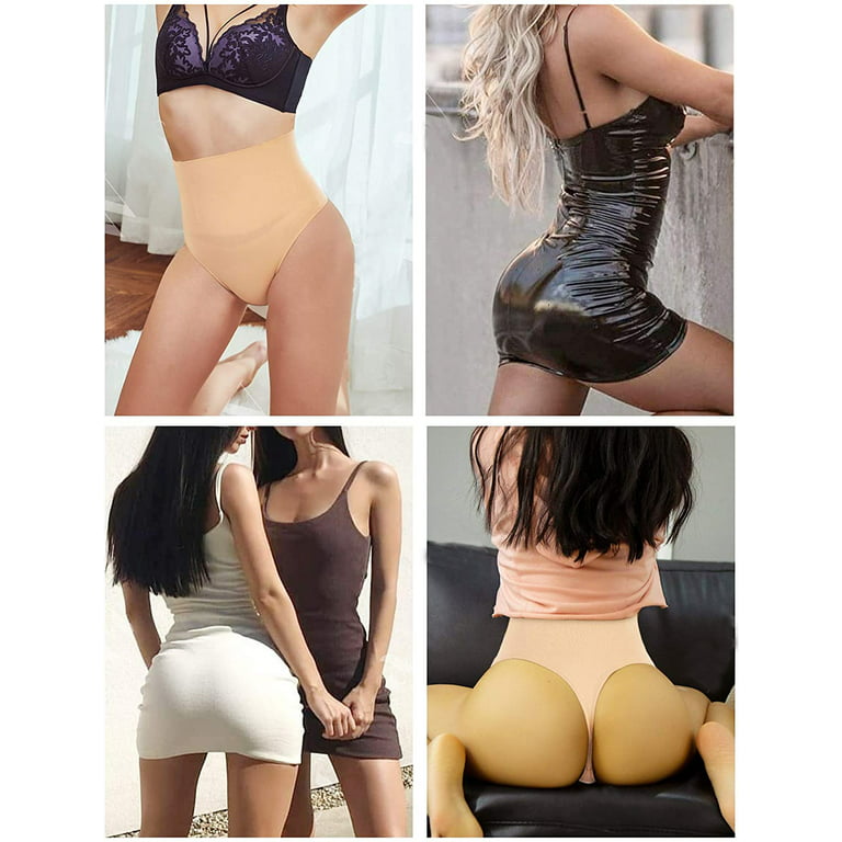 COMFREE Sexy Thong Shapewear for Women Tummy Control High Waisted