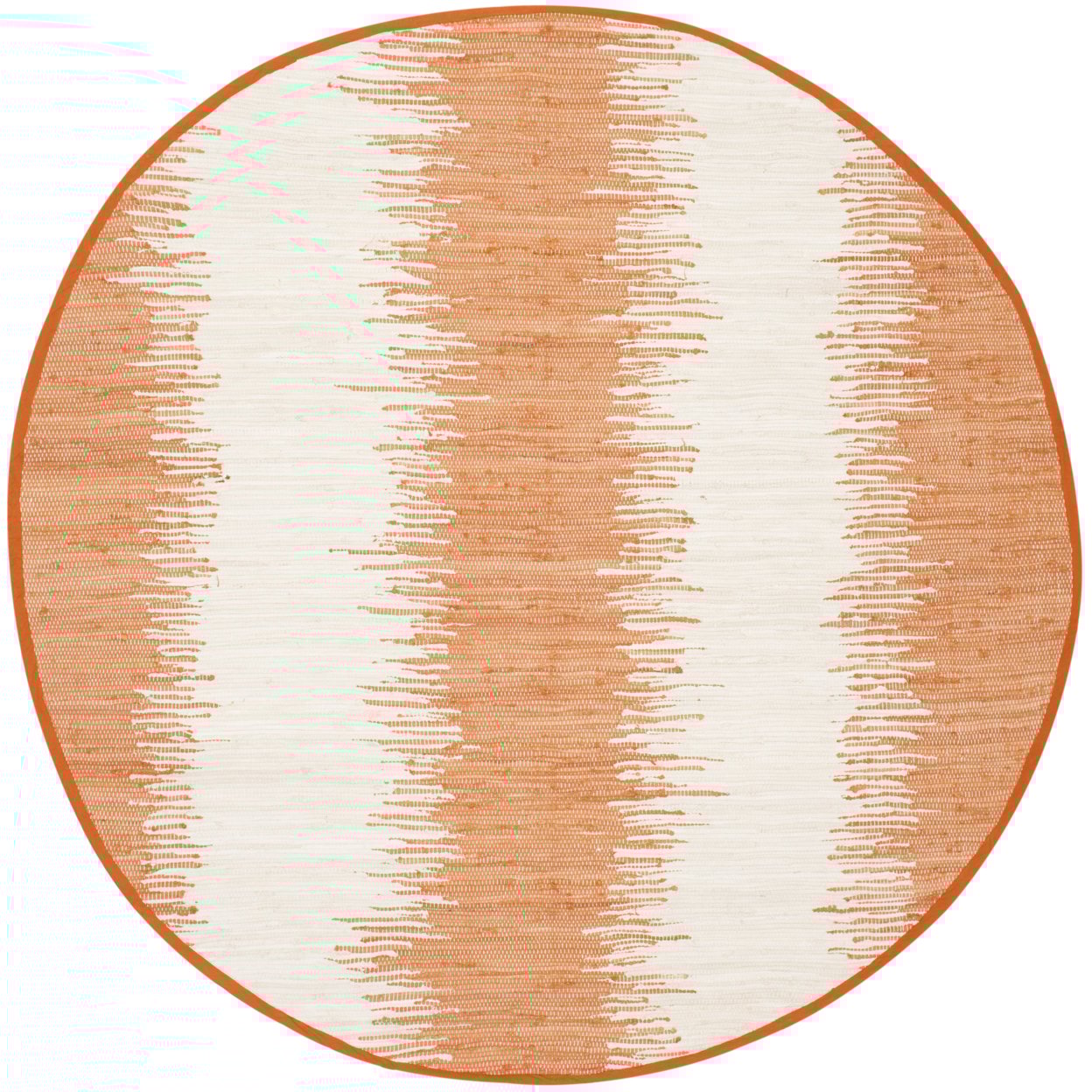 thumbnail image 4 of SAFAVIEH Montauk Twyla Striped Cotton Runner Rug, Orange, 2'3" x 9', 4 of 10