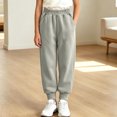 thumbnail image 6 of LvhaoGJOB Girls' Sweatpants for School - Stretchy Material, Breathable, 6 of 9