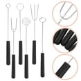 thumbnail image 6 of Voiceine 6pcs Replacement Chocolate Dipping Forks Cheese Fondue Forks Stainless Steel Baking Tools Kitchen Dipping Forks Dessert Making Supplies, 6 of 10