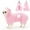 Light pink, variant on Pet Bathrobe, Towel For Dogs And Cats, Super Absorbent, Cute Dog Bath Towel, Hooded Coat, Adjustable Collar And Belly Strap, XS To XL