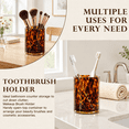 Tortoise Shell Candle Holders Set Of 4 Glassar Holder Leopard Print ...