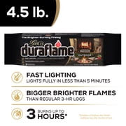 Duraflame Gold Ultra Premium 4.5 lb. Firelogs, 6-Pack Case, 3 Hour Burn