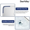thumbnail image 6 of DV-1V0233 DeerValley Ally 19'' x 12'' Semi-Recessed Vessel Sink Rectangular Above Counter Basin Drop in Bathroom Sink, 6 of 11