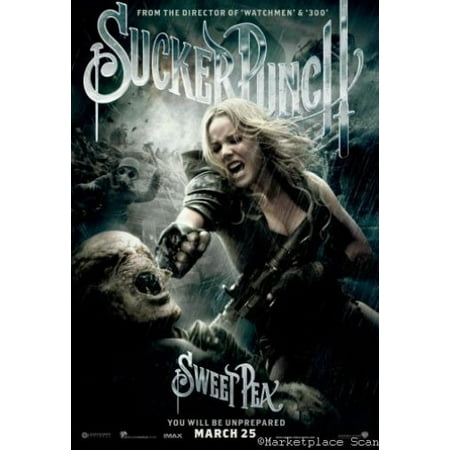 Sucker Punch Movie Poster 11x17 Mini Poster sweet pea 11x17 Mini Poster