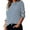Blue, variant on Womens Long Sleeve Tops Striped Shirt Women Women'S Casual Striped Long Sleeve Tops Crew Neck Knit Ribbed Basic T Shirts Knit Tops for Women Crewneck Sweatshirts Women Womens Tops Casual Black L