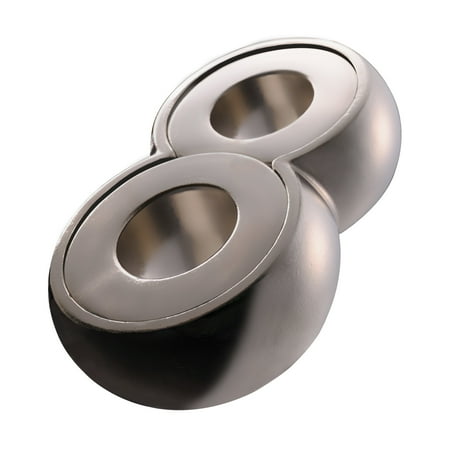 University Games Hanayama Level 6 Cast Metal Brain Teaser 3pc Infinity Puzzle