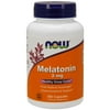 NOW Supplements, Melatonin 3 mg, Free Radical Scavenger*, Healthy Sleep Cycle*, 180 Veg Capsules