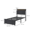 thumbnail image 3 of Cama 2 cajones Individual, 3 of 5