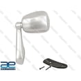thumbnail image 3 of Car Bonnet Fender Side Mirror Wide Angle View LH Side Silver Universal Fit, 3 of 3