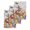 Grey, variant on Easter Bunny Kitchen Dish Towels for Drying Dishes Set of 4, Colorful Eggs Spring Tulips Flower Blue Stripes Waffle Weave Microfiber Hand Tea Bathroom Towels Quick Dry & Absorbent Towel 15.7x23.6