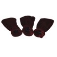 thumbnail image 3 of Cubierta protectora suave del pedal de sostenido del piano de Pleuche 3pcs para piano de cola negro rojo, 3 of 8