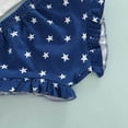 thumbnail image 6 of enyan Newborn Infant Baby Girl 2 Piece Summer Outfits Tank Romper Top + Ruffle Bloomer Shorts Set Clothes Blue,18-24 Months, 6 of 6