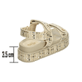 thumbnail image 3 of Sandalias Ozono Beige para Mujer [OZO2977] beige 25, 3 of 10