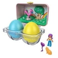 Polly Pocket Mystery Surprise Egg Carton Pink Rainbow Playground