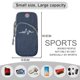 thumbnail image 2 of Hukapapa Bolso deportivo de lona para hombres y mujeres fitness running manga del brazo bolso de muñeca monederoazul, 2 of 5