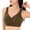Coffee, variant on Seamless Fixed Cup Bralette Wireless Support Comfort T Shirt Bra Full Coverage Sagging Prevention, M, Black