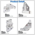 thumbnail image 4 of LABLT 11910-PR3-010 1320-EF/DA-PM Billet Timing Belt Post Mounting Bracket Replacement for 1988-1991 Honda Civic CRX also 1990-1993 Acura Integra, 4 of 4