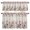 White, variant on 3 Piece Kitchen Curtains and Valances Set Poppies Wildflowers Cafe Curtains 24 Inch Length Farmhouse Botanical Florals Leaves Beige Valance & Tier Curtain for Living Room Bedroom 54"x18"+27"x24"*2