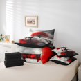 thumbnail image 6 of Manfei Romantic Red Tree Boy Girl Twin Bedding Sets 7-Piece,Happy Valentine's Day Bedding Comforter Set Microfiber,Sweet Lover Couple Breathable Sheet Sets,Super Cozy Room Decor,Reversible, 6 of 8
