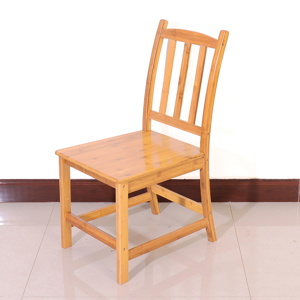 Kadyn 2pcs Bamboo Dining Chairs, kitchen chairs with Backrest, Dining Side Chairs for Living Room, Wood Color Kadyn 2pcs Bamboo Dining Chairs, kitchen chairs with Backrest, Dining Side Chairs for Living Room, Wood Color
