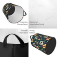 thumbnail image 4 of XMXT Collapsible Laundry Basket, Colorful Mexican Guitar Skull Polyester Waterproof Laundry Hampers Dirty Clothes Hamper, 40L, 4 of 8