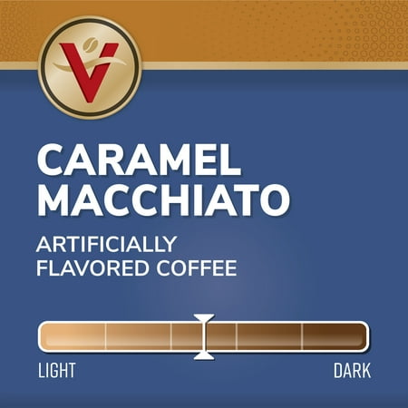 Victor Allen's Coffee Caramel Macchiato, Medium Roast, 42 Count, Single Serve Coffee Pods for Keurig K-Cup Brewers