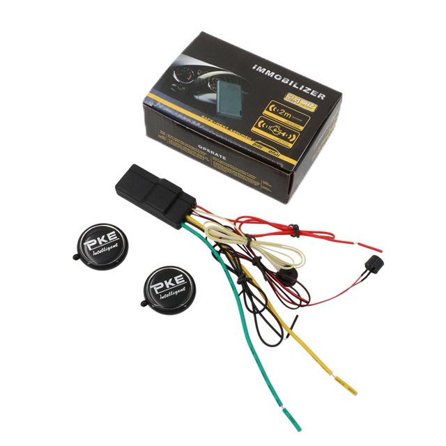 Dispositivo antirrobo 2,4 GHz inmovilizador de coche alarma de bloqueo oscuro para coche sistema de alarma automático