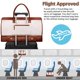 thumbnail image 5 of Bolsa de viaje ETRONIK Weekender Overnight para mujer XL Beige, 5 of 8