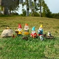 thumbnail image 7 of Bouanq Children's Gift Garden Small Animal Ornaments Lamb Resin Crafts Micro Landscape, Mini Ornaments Figurines for Home Decoration, 7 of 7
