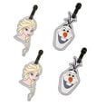 thumbnail image 1 of Disney Frozen Elsa and Olaf White Luggage Tag Set, 4 Pieces, 1 of 5