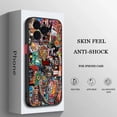 thumbnail image 3 of B-Basquiats Art For iPhone 15 Ultra 14 13 12 11 Mini XS XR X 8 7 Pro Max Plus Frosted Translucent Phone Case, 3 of 5