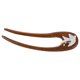 thumbnail image 1 of Wooden Hairpin for Women Simple Shaped Dark Brown Versatile Use for Updos 2 Pieces, 1 of 1