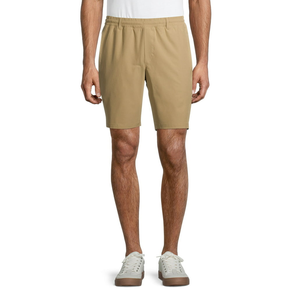 Hollywood - Hollywood Men's Stretch Twill Lined Flat Front Men's Shorts ...