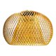thumbnail image 1 of Lámpara suspendida de alambre metálico, cubierta de luz, accesorios de iluminación, protectores de lámpara estilo jaula para pasillos modernos. Dorado, 1 of 9