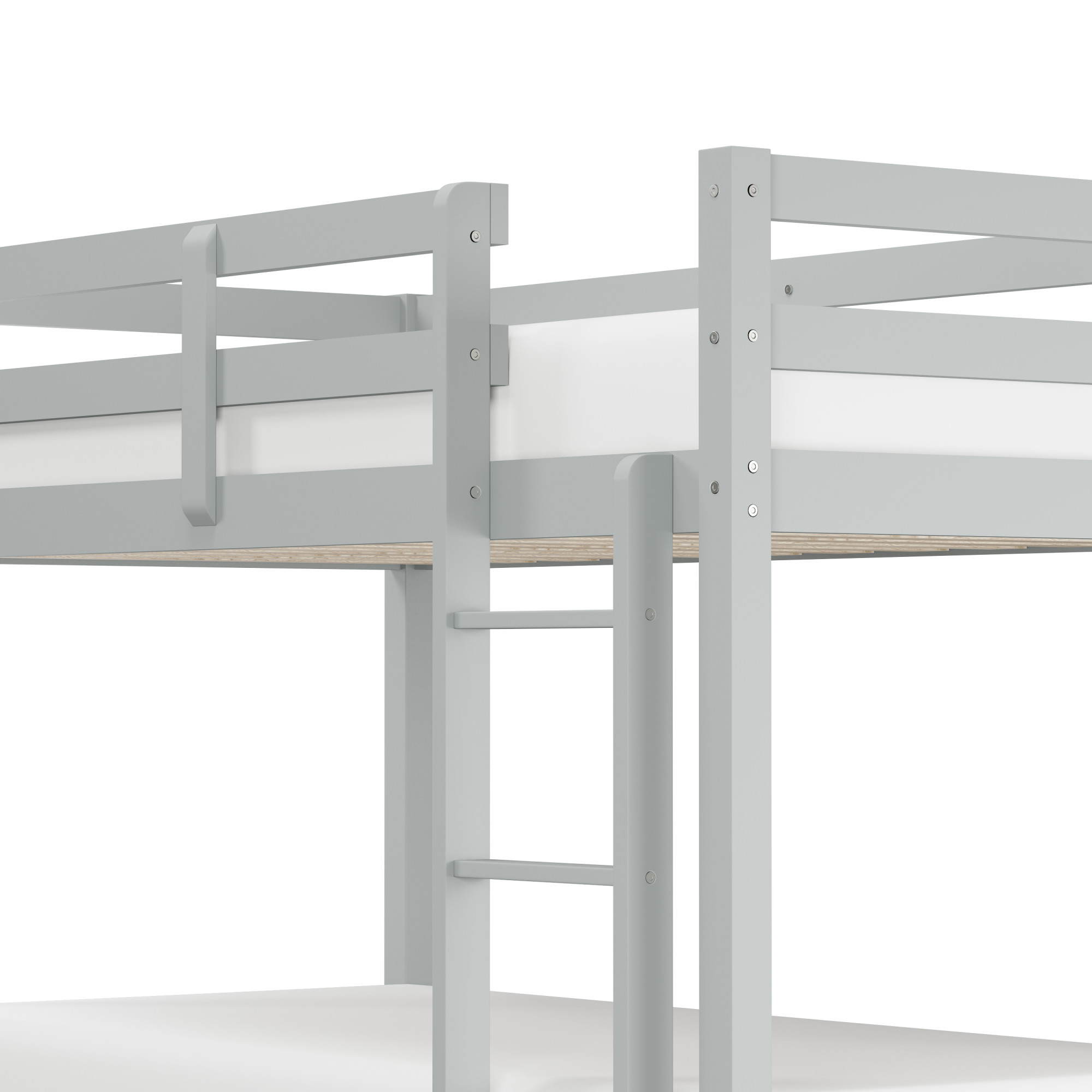 Hillsdale Caspian Twin Over Twin Bunk Bed with Hanging Night Tray, Multiple Colors - image 4 of 5
