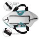 thumbnail image 4 of Balery Dachshund Dog Bolsa Tote Estilo Estético con Cremalleras, Bolsa de Hombro, Bolsa de Compras Grande y Plegable, 4 of 8