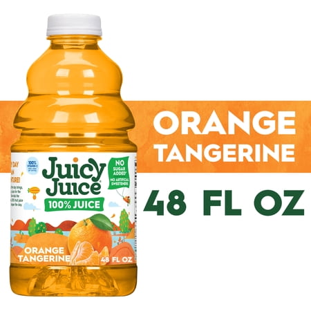 Juicy Juice 100% Juice, Orange Tangerine, 48 fl oz Bottle