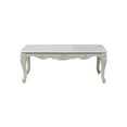 thumbnail image 3 of Tuscan Traditional & Contemporary Style Coffee Table made with Wood in Gray, 3 of 7