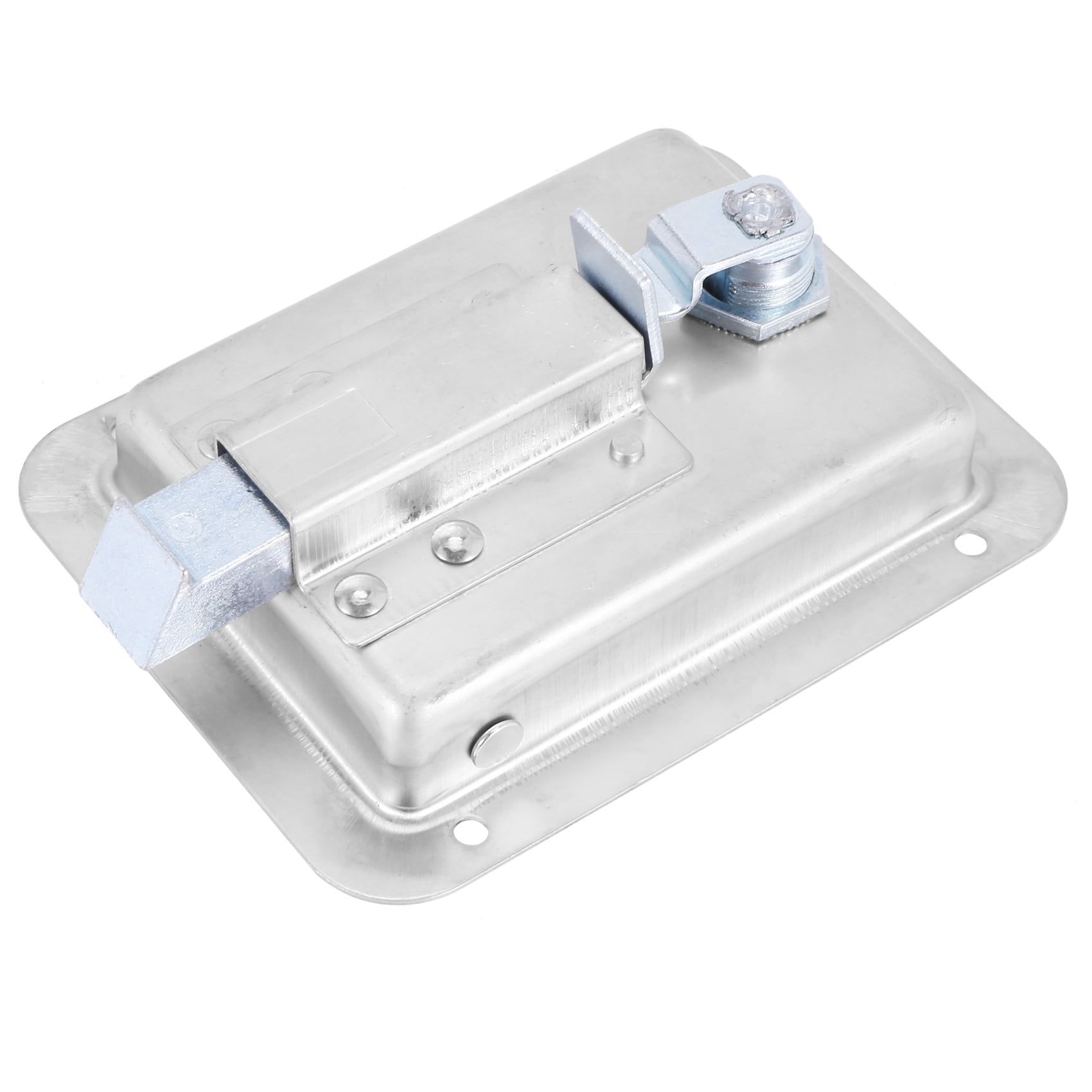 Hardware 4 Pack Stainless Steel Paddle Latch with Lock & Key - Single Point Handle for Door Trailer RV