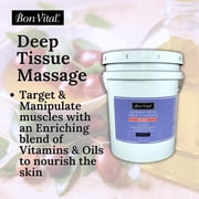 Bon Vital Deep Tissue Massage Crème, 5 Gallon Pail, 1 Pack