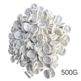 thumbnail image 1 of Methold 300 PCS 800 PCS Cunas desechables de látex Antiestático Emulsión natural Puntas de los dedos Cunas protectoras para los dedos pinturas blanco 200g, 1 of 6